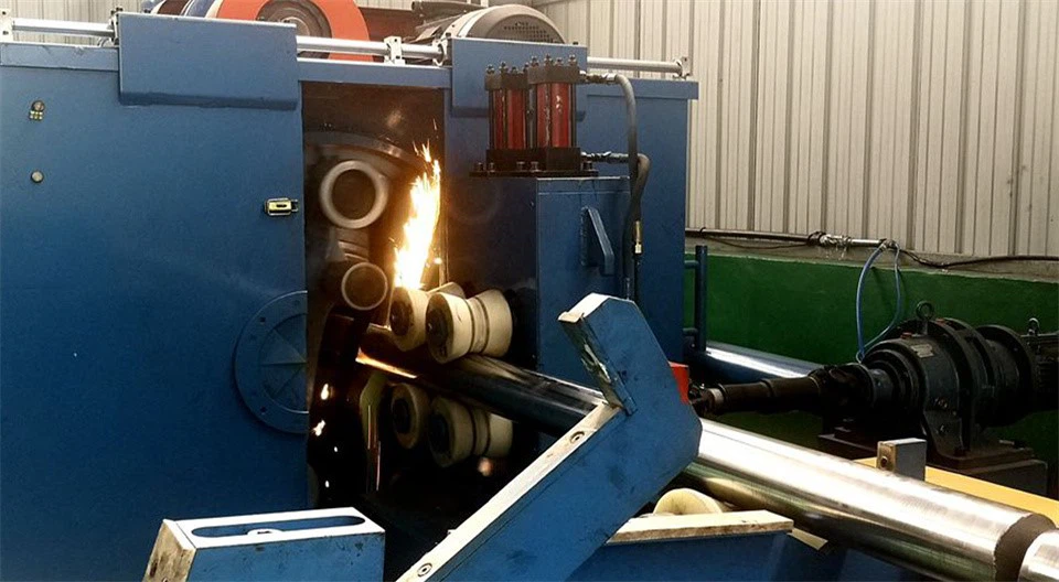 Bar straightening and polishing equipment